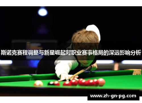 斯诺克赛程调整与新星崛起对职业赛事格局的深远影响分析