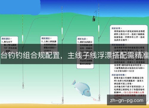 台钓钓组合规配置，主线子线浮漂搭配需精准